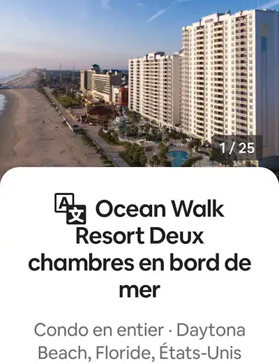 Seaside condo for 6 people WYNDHAM Ocean Walk February 1 to 8 on, View more