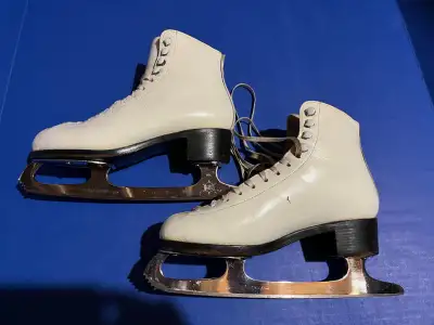 Classic Don Jackson all leather figure skates, View more