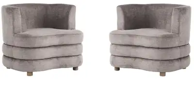 Dorian Accent Chair in Dark Taupe.., View more