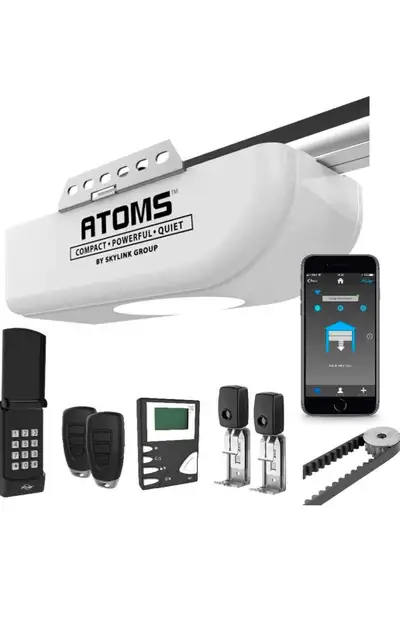 SKYLIK 3/4HP SMART GARAGE DOOR OPENER INSTALLED , View more