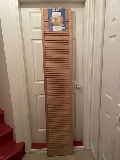 PORTES PLIANTES PERSIENNES EN ACAJOU  MASSIF, View more