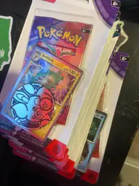 booster packs + promo card