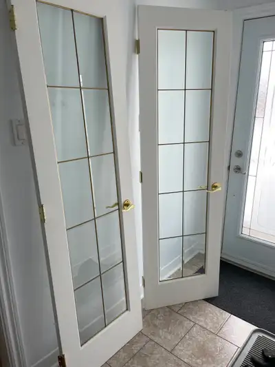 Portes française vitrées intérieure 24 X 80, View more