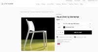 Italian Bontempi Casa Aqua outdoor chair for sale