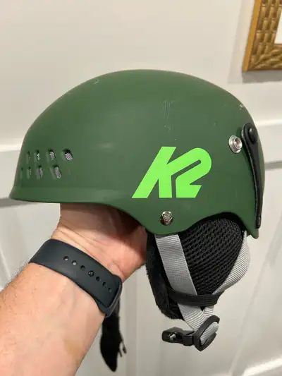 K2 Helmet Green Ski Snowboard Outdoor Bike Kids, View more