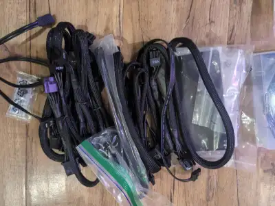 EVGA power supply cables, View more