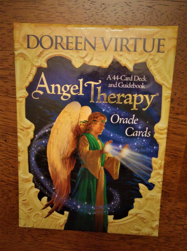 Doreen Virtue Angel Therapy Oracle Cards EXCELLENT CONDITION, used for sale  