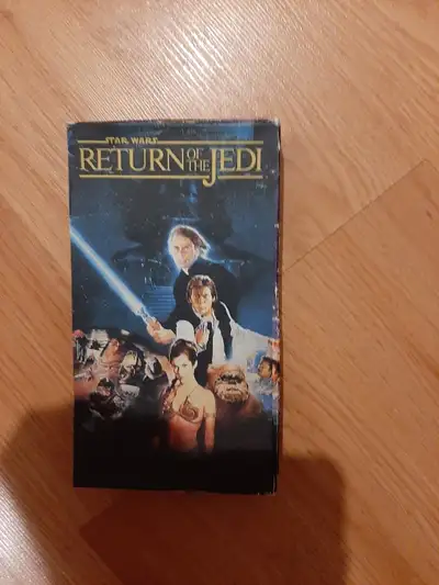 Star Wars Return Of The Jedi VHS movie, View more