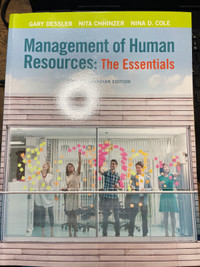  Management of human resources the essentials 