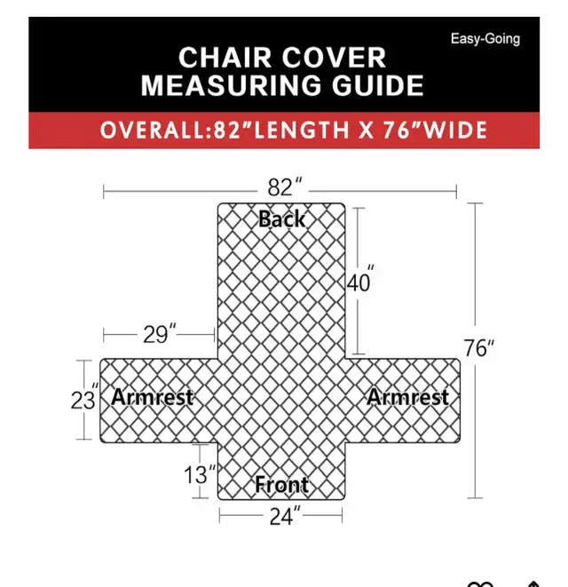 New Easy-Going Reversible water-resistant Sofa-chair Slipcover f in Other in Markham / York Region - Image 4