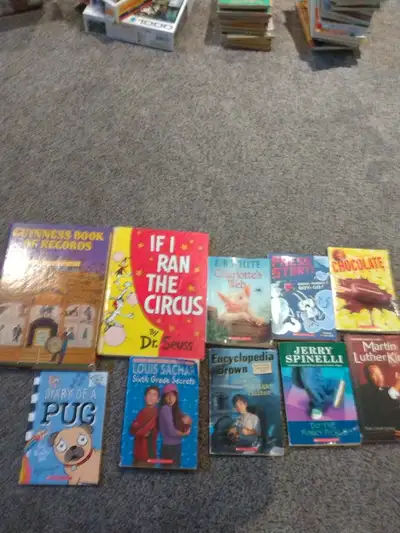 lot of children's books, View more