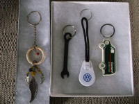 Key Chains / Key Rings Collectibles--Both Vintage and Newer.