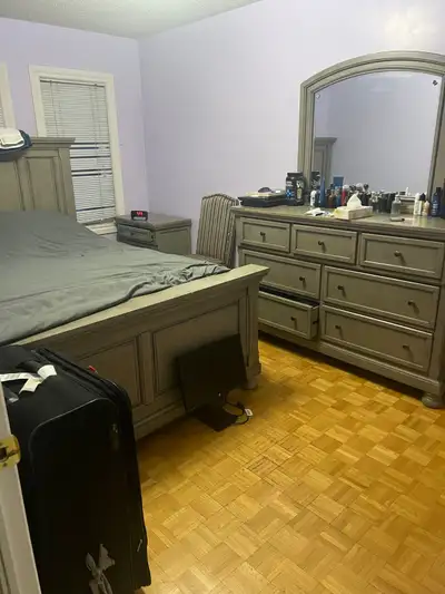 Clean private furnished room for rent **Females only** Upstairs level, available aug 1 Kitchen entra...