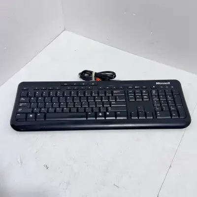 Microsoft Wired usb Keyboard 600 pc computer , View more
