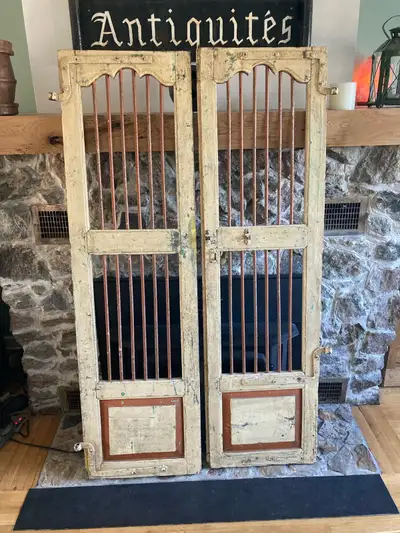 XX Rare MID 1800's CIRCUS WAGON DOORS, ANIMAL WAGONS , View more