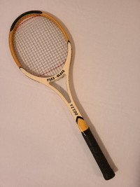 Vintage Wooden Delta Tennis Racquet 1978