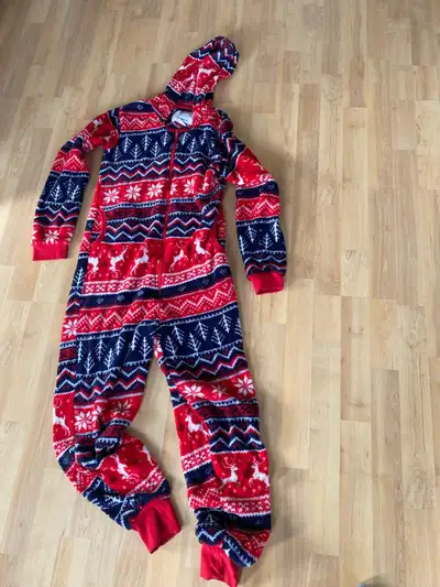 Boys xs small one piece pajamas, View more