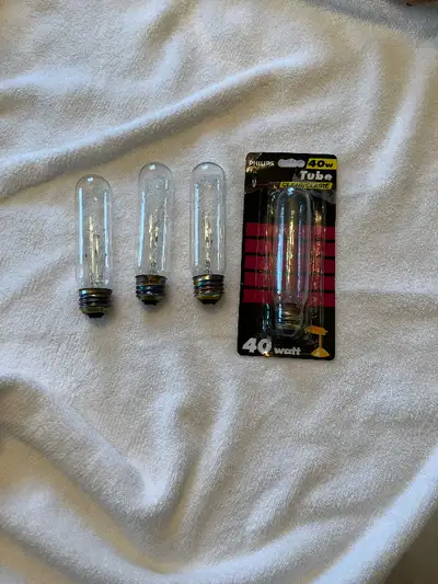 T10 clear Phillips bulbs for sale - hardly used work perfectly, View more