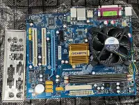 Intel Q6600 Gigabyte MB, OCZ 4 GB Ram