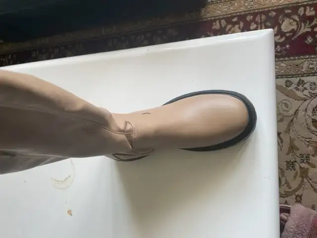 Brown Leather Platform Boots MOVING SALE in Women's - Shoes in Oshawa / Durham Region - Image 5