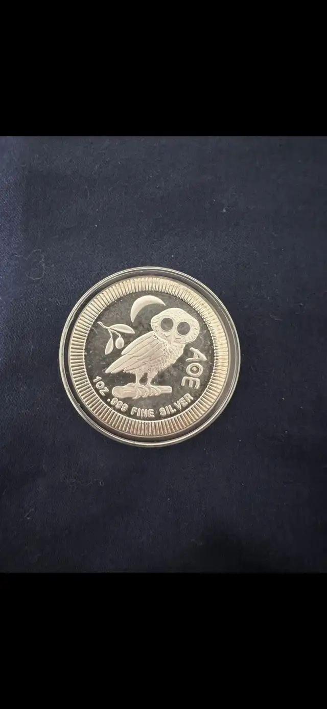 .999 1oz Silver coin in Arts & Collectibles in Calgary - Image 2