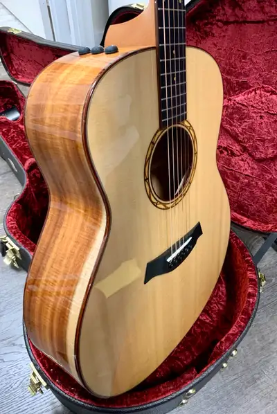 Taylor Custom GO Hawaiian Flamed Koa , View more