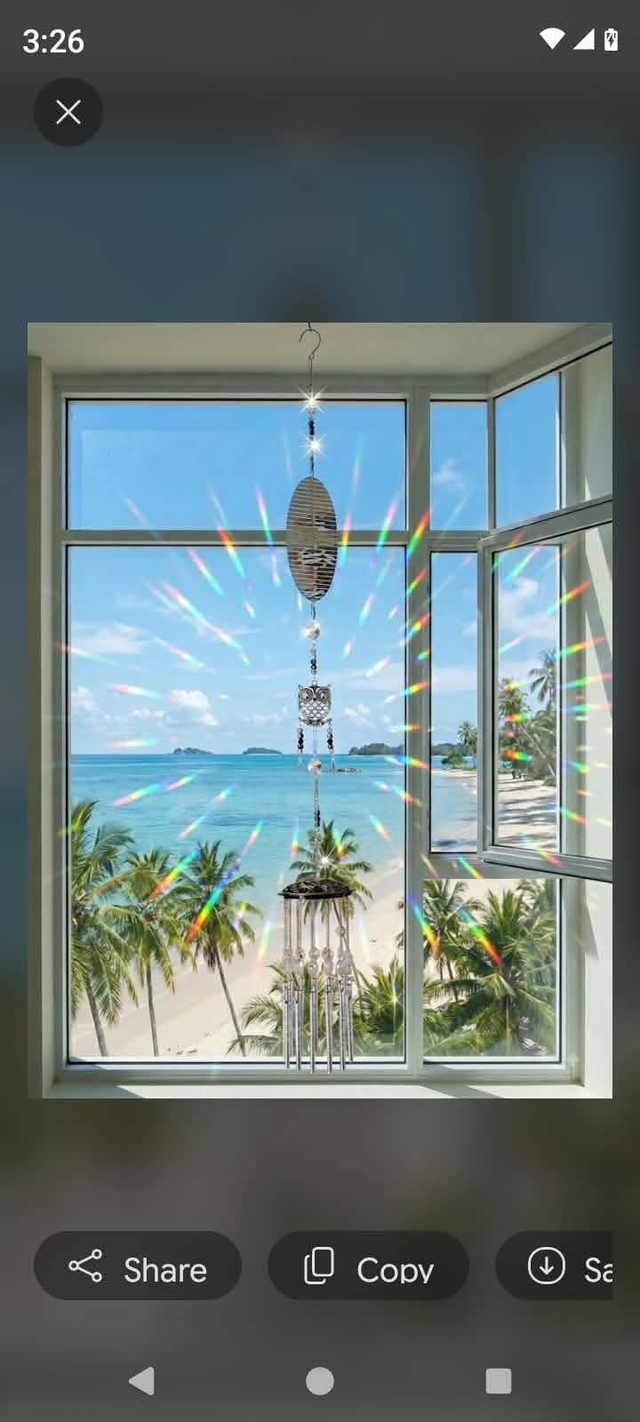 ADraques Art Collections... Windspinner Suncatcher Windchime