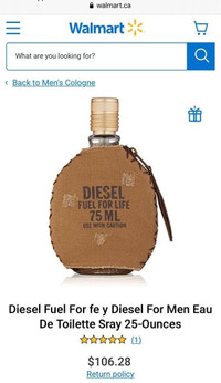 Diesel Fuel For life Men Eau De Toilette 75 ml