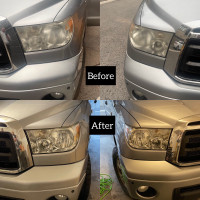 Headlight restoration/interior detailing ✨