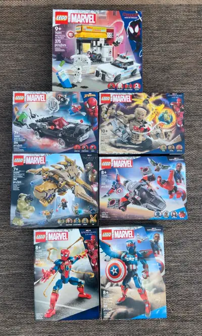 Lego Marvel Sealed Sets , View more