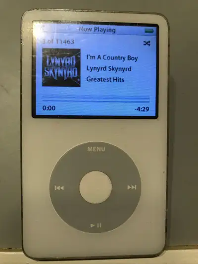 Custom iPod Video 5th Gen 256Gb SSD New 2000mAh Battery, Rebuilt, View more