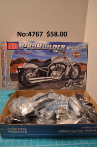 Harley Davidson Mega bloks 780 pièces