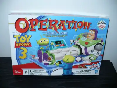 Jeux; Opération, Carcassonne, Monopoly,Trousse savons..., View more