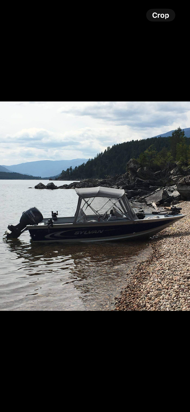 16ft aluminum fishing boat in Powerboats & Motorboats in Cranbrook - Image 6