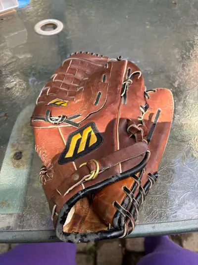 Baseball Glove Mizzuno 13-  fits LFT for  RT throw  leat, View more