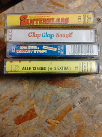 4 dutch rock cassettes