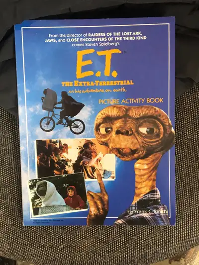 ET The Extra Terrestrial Picture Activity Book 1982, View more