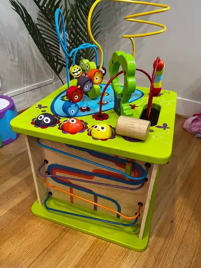 Hape Country Critters Wooden Activity Cube, View more