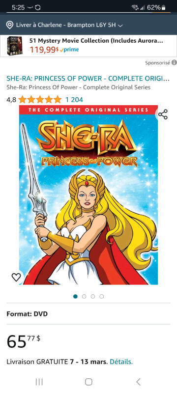 NEW! SHE-RA & HE-MAN DVD COMPLETE SERIES in CDs, DVDs & Blu-ray in Mississauga / Peel Region - Image 4
