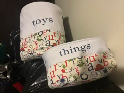Nursery Storage bins, View more
