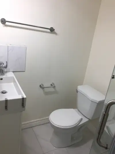 Private room with private wash room