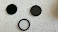 filtres kenzo 49 mm UV, CPL et ND8