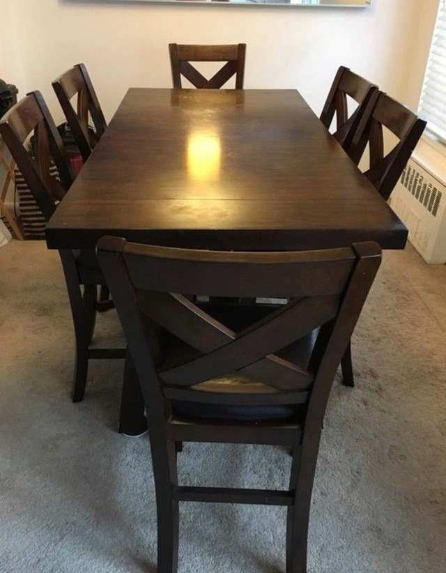 7 piece dining set  in Dining Tables & Sets in Sault Ste. Marie - Image 2