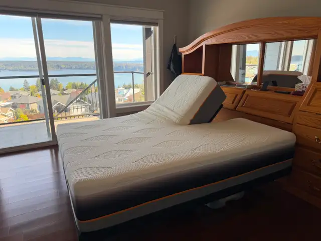 Adjustable Split Queen Bed Plus Accessories456001012735692802