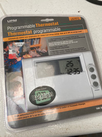  Thermostat programmable with humidity