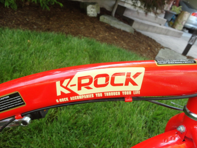 Literally Like New K-Roc Folding Bike 6 Speed Rear Suspension dans Autre  à Kitchener / Waterloo - Image 4