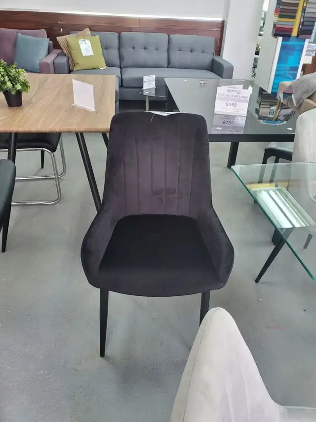 Velvet Chairs S-2082 (Black, Gray) !!!63384461618563121