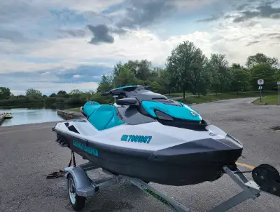 Up for sale is (2) 2021 Seadoo GTI 170s, they come with OEM Seadoo covers, boarding ladder, IBR, saf...