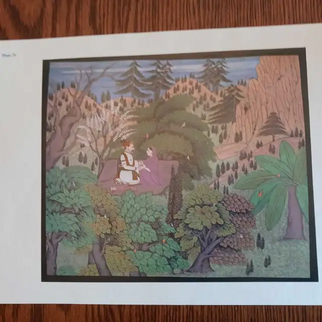 Kalidasa's Sakuntalam Beautiful Indian Art 7 plates in Arts & Collectibles in City of Toronto - Image 7