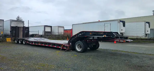 2008 Kline, double drop, paving style lowbed in Heavy Equipment in Nanaimo - Image 3